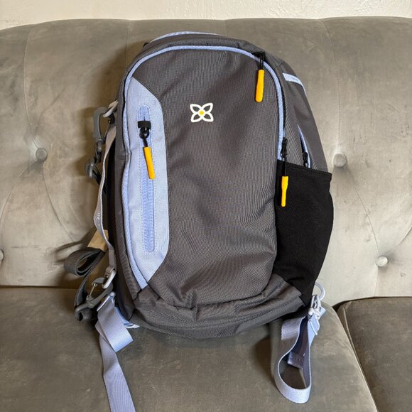 NWT Sherpani x REI Co-op Anti-Theft Convertible Backpack Gray/Blue Women - Picture 6 of 13